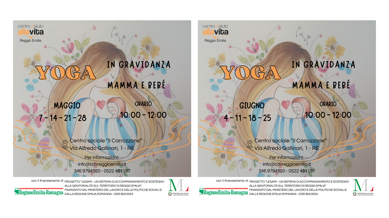 Locandine Maggio e Giugno Yoga